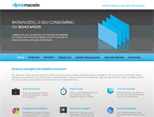 Tablet Screenshot of imomacedo.com